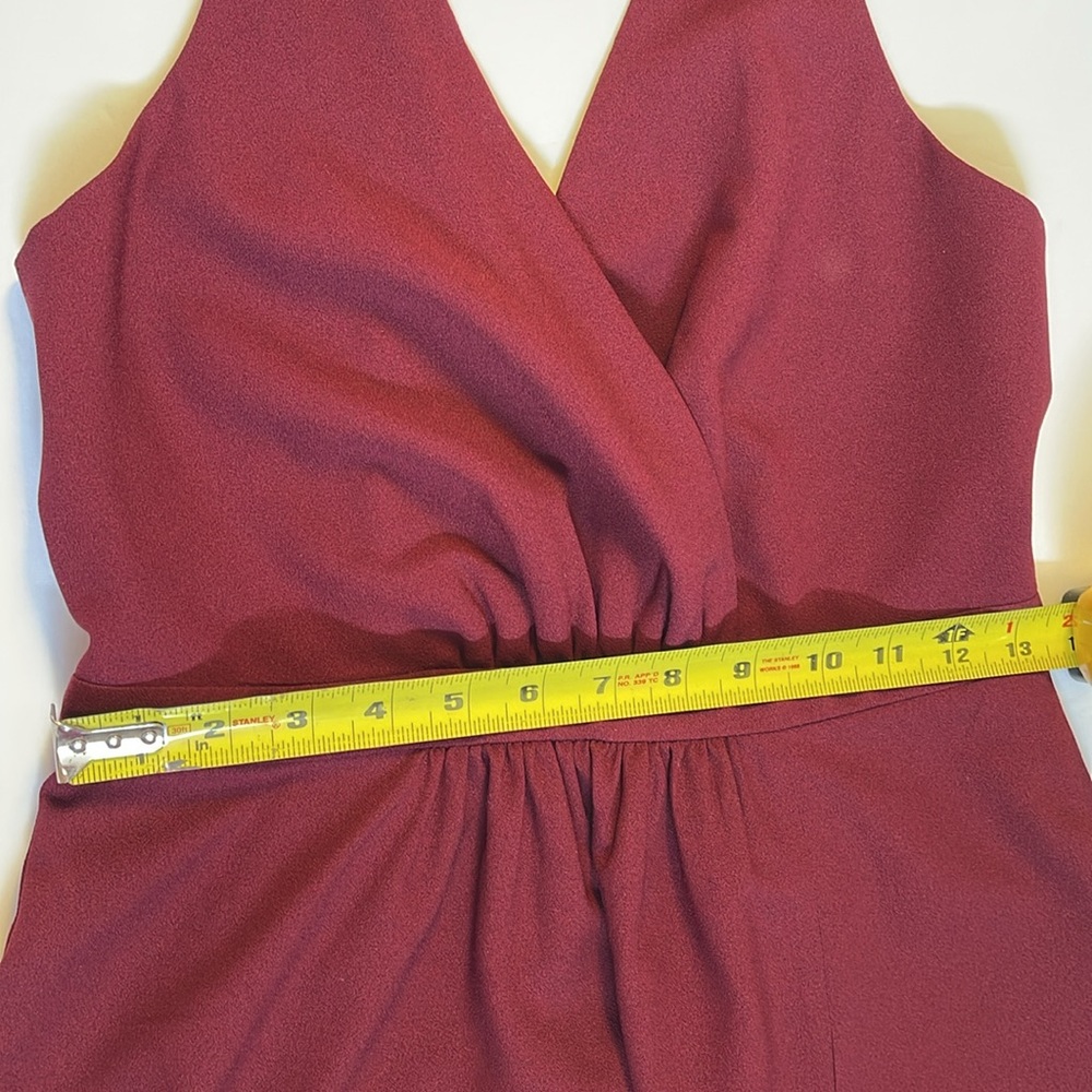 🆕 Park & Fifth “Gabriola” Burgundy Long Sleeveless Dress - Women’s Size 4 - Picture 11 of 12